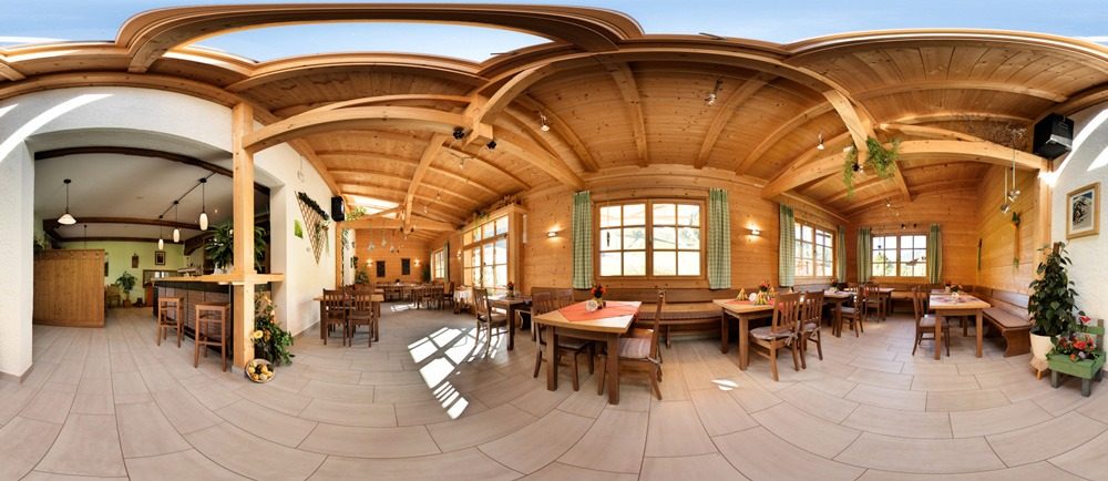 ferienwohnungsfotografie, Immobilienfotografie in Ruhpolding, 360 Panorama Fotogrfie